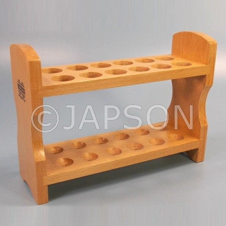 Test Tube Stand, Wooden, Without Drying Pegs Test Tube Stand, Wooden, Without Drying Pegs
